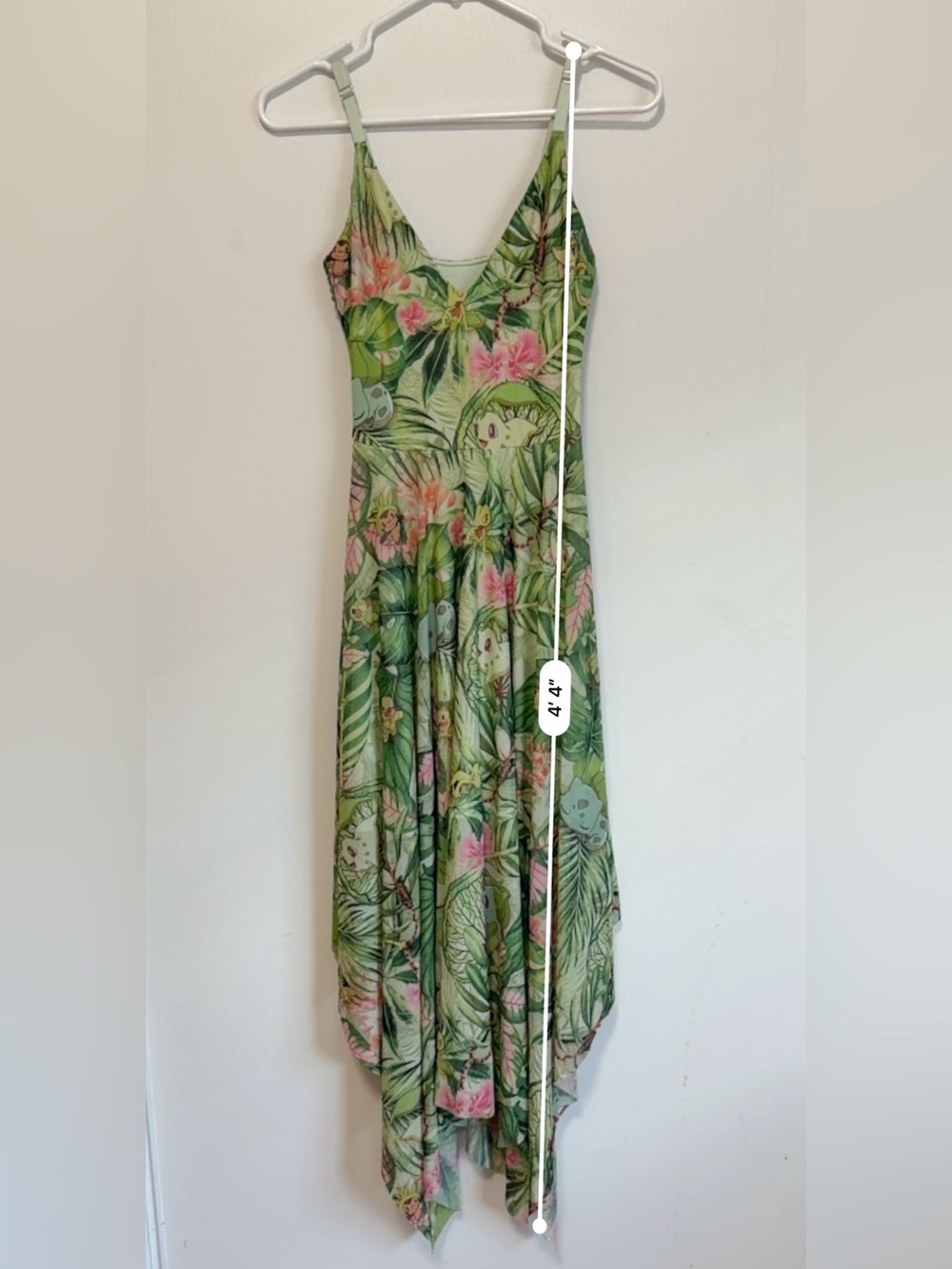 Pokemon grass type handkerchief dress | Size S - Picture 7 of 10